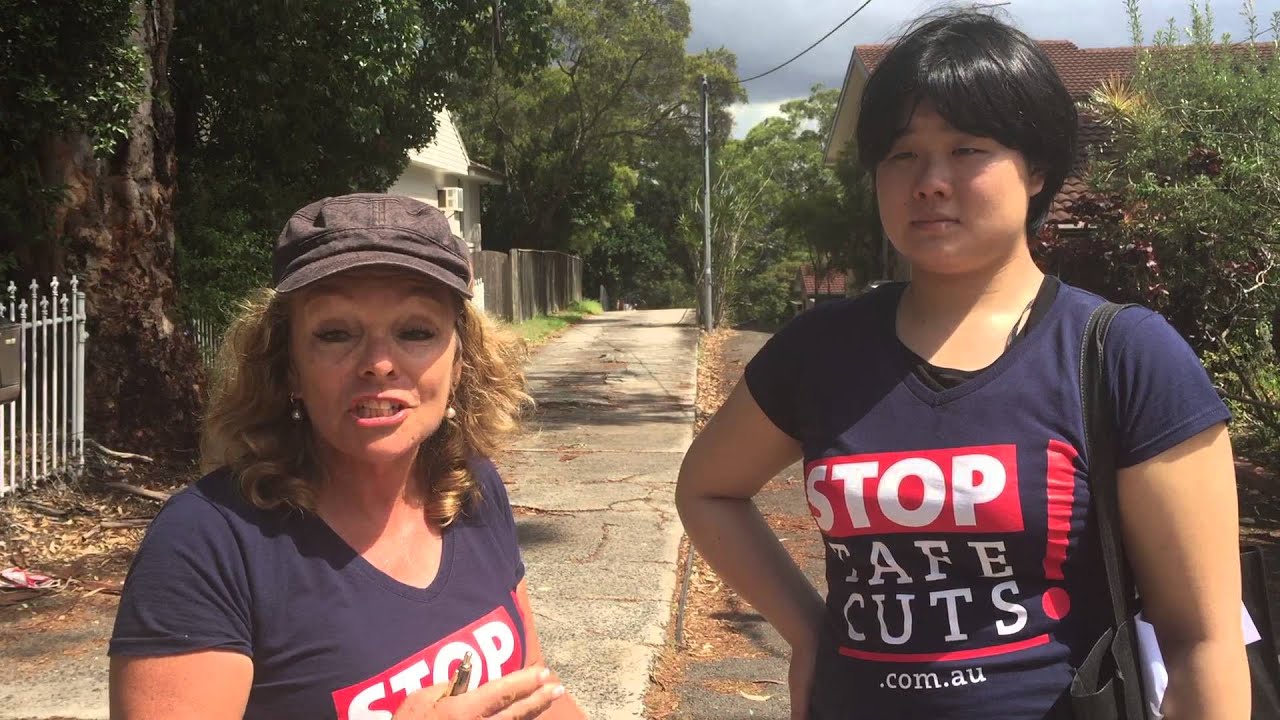 Sharryn Talks Tafe Cuts