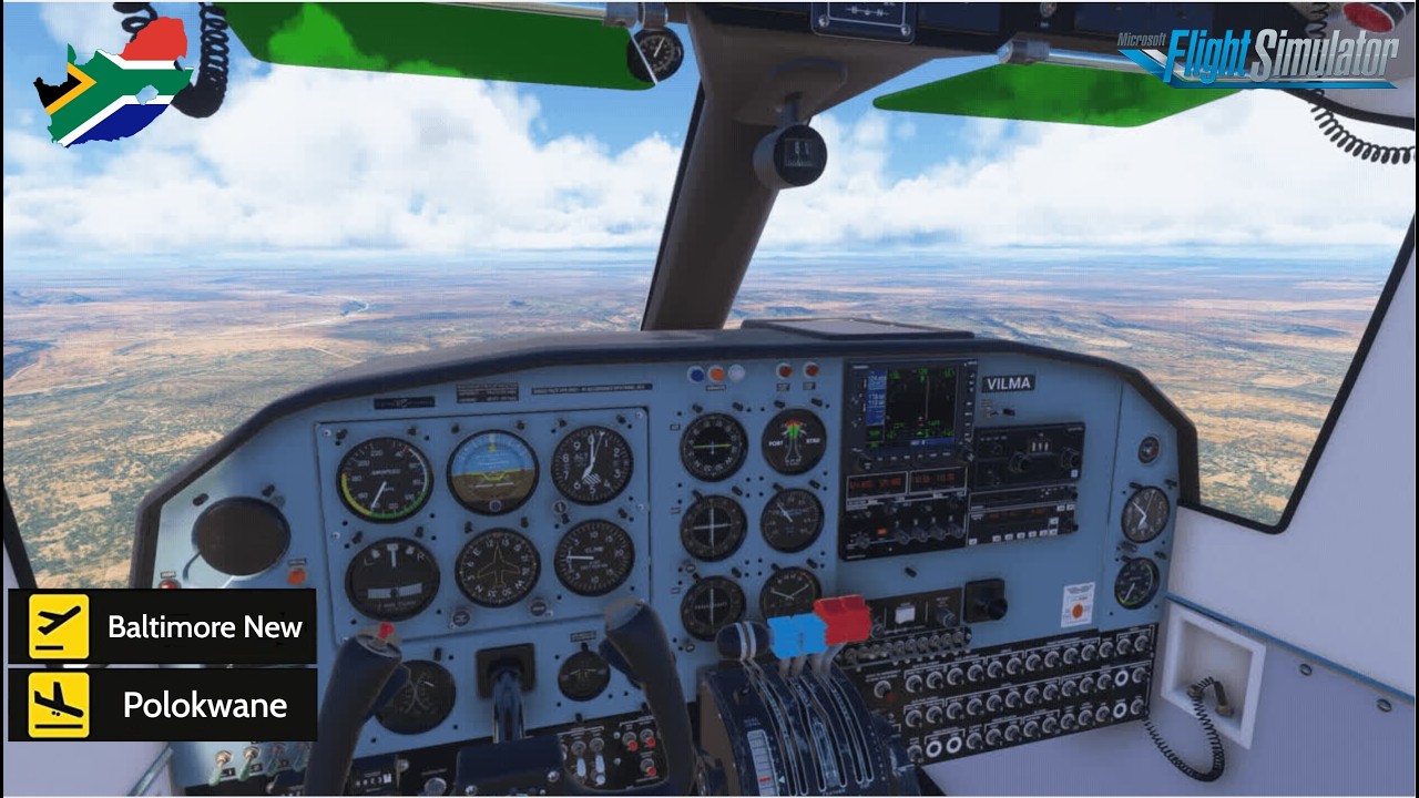 Baltimore New to Polokwane - MSFS 2024 - South Afircan Tour - Leg 19