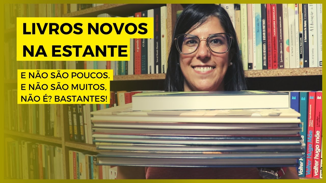 Unboxing: livros comprados e recebidos em duas semanas!