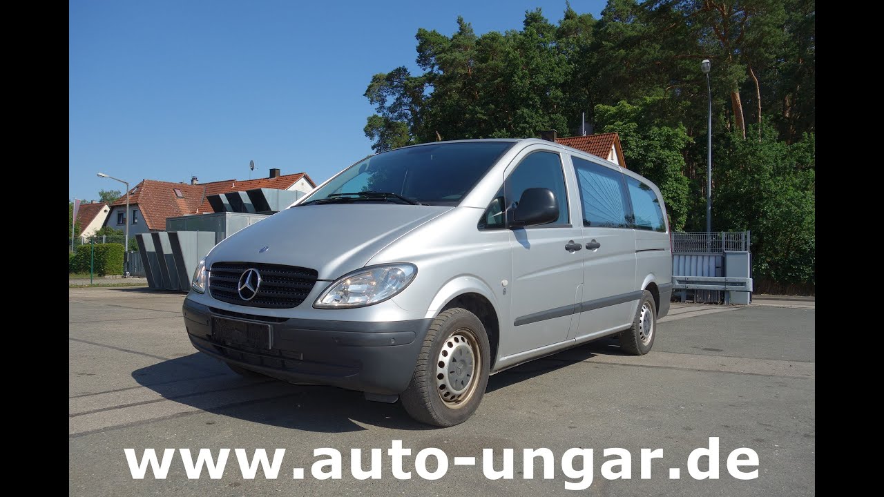 Mercedes Vito 115 CDI Rappold Leichenwagen Bestattungswagen für 2 x Sarg Leiche www.auto-ungar.de