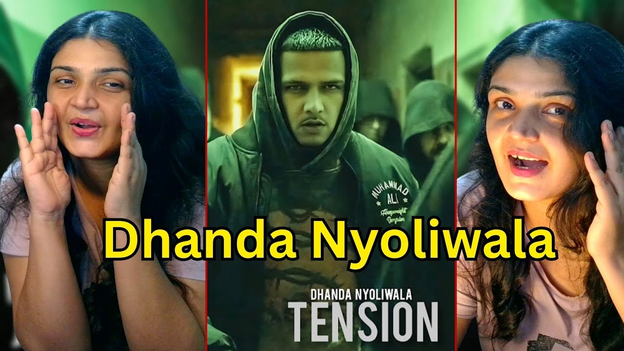 Dhanda Nyoliwala - Tension (Official Music Video) Reaction  #dhandanyoliwala