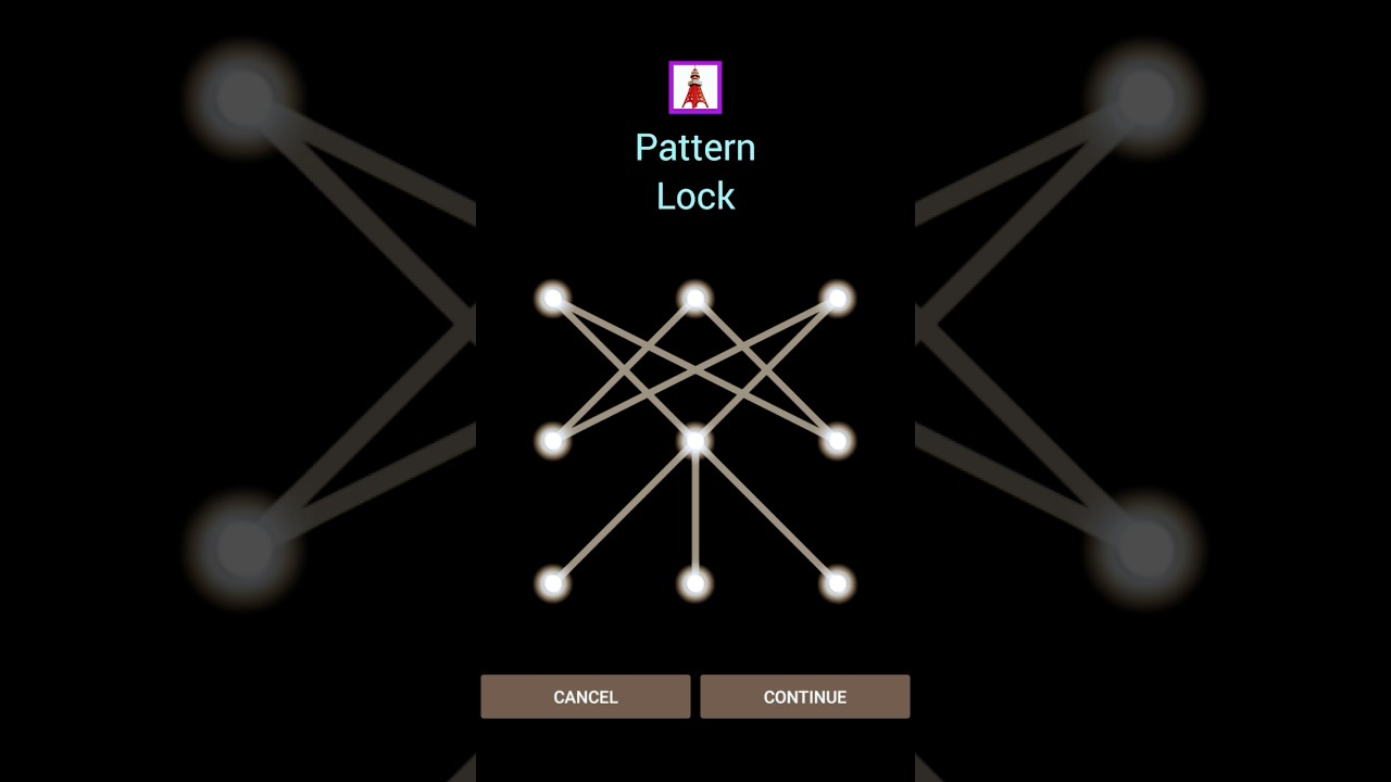 apna Android phone ka tower pattern lock aise banaye#viral#video#.........