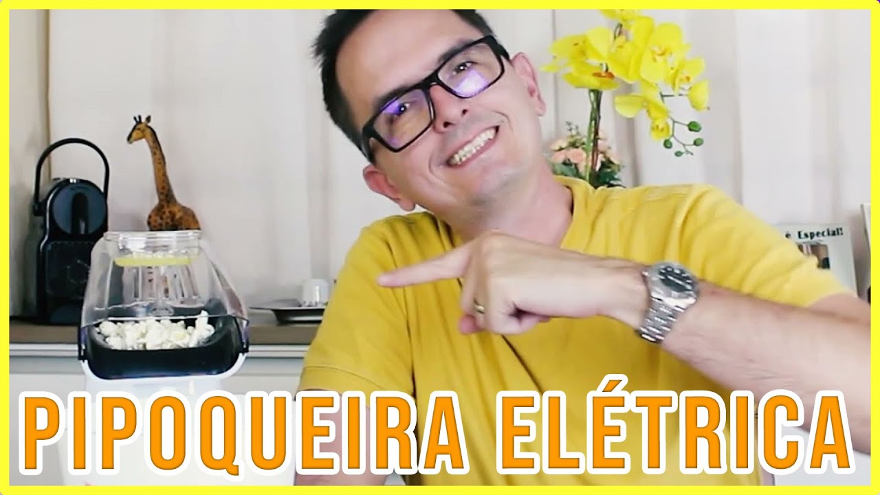 Pipoqueira El&eacute;trica Brit&acirc;nia POP TIME - Vale a pena ?