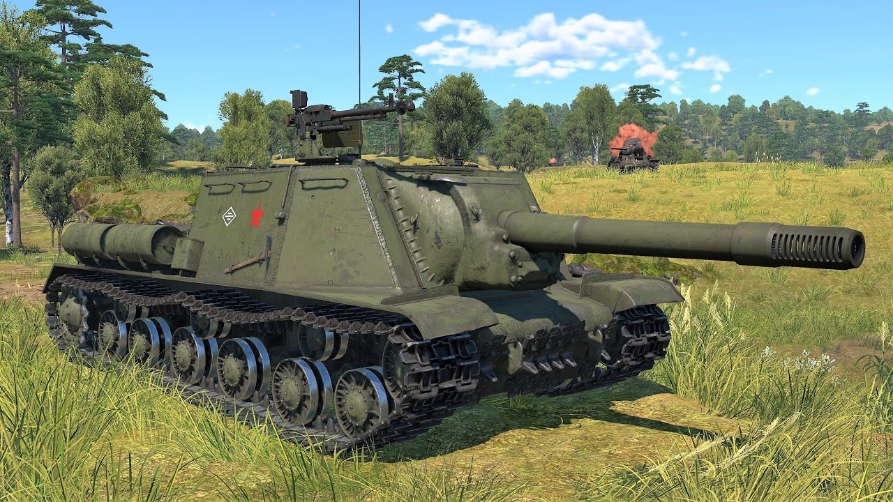 War Thunder: USSR - ISU-152 Gameplay [1440p 60FPS]