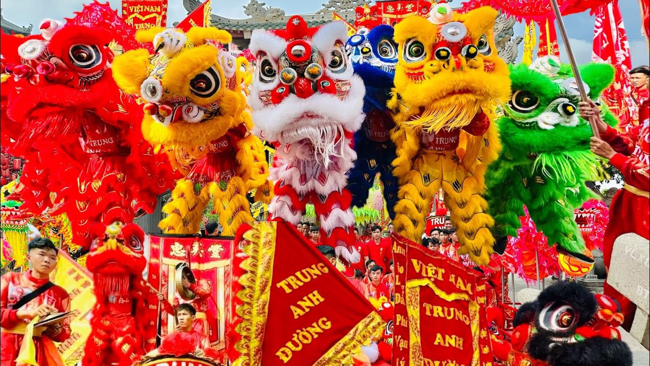 MÚA LÂN TẾT 2026-TRUNG ANH ĐƯỜNG KHAI QUANG ĐIỂM NHÃN-NGHỆ THUẬT LÂN SƯ RỒNG TÂY NINH-LIONE DANCE 