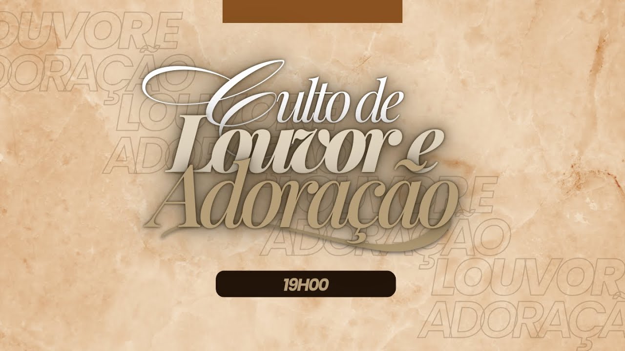 CULTO DE LOUVOR E ADORAÇÃO| PR. MOISES PINHEIRO JUNIOR