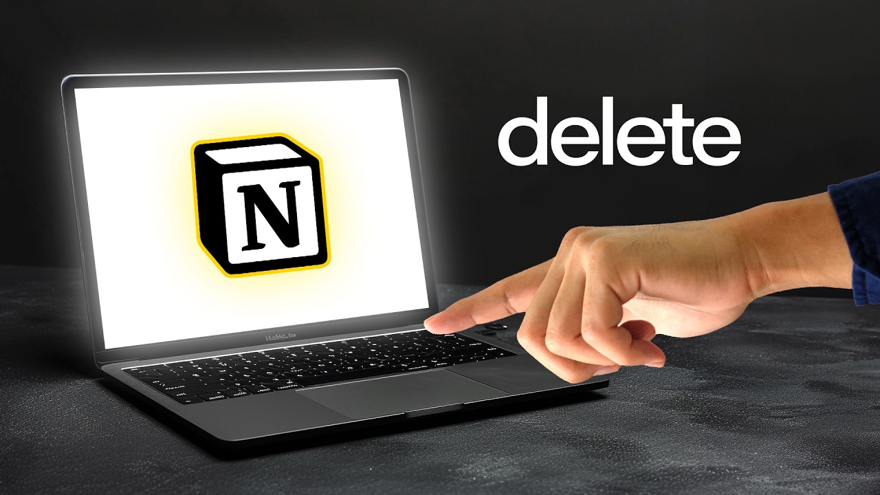 Simplify Your ENTIRE Notion Workspace in 15 Minutes (using Science)