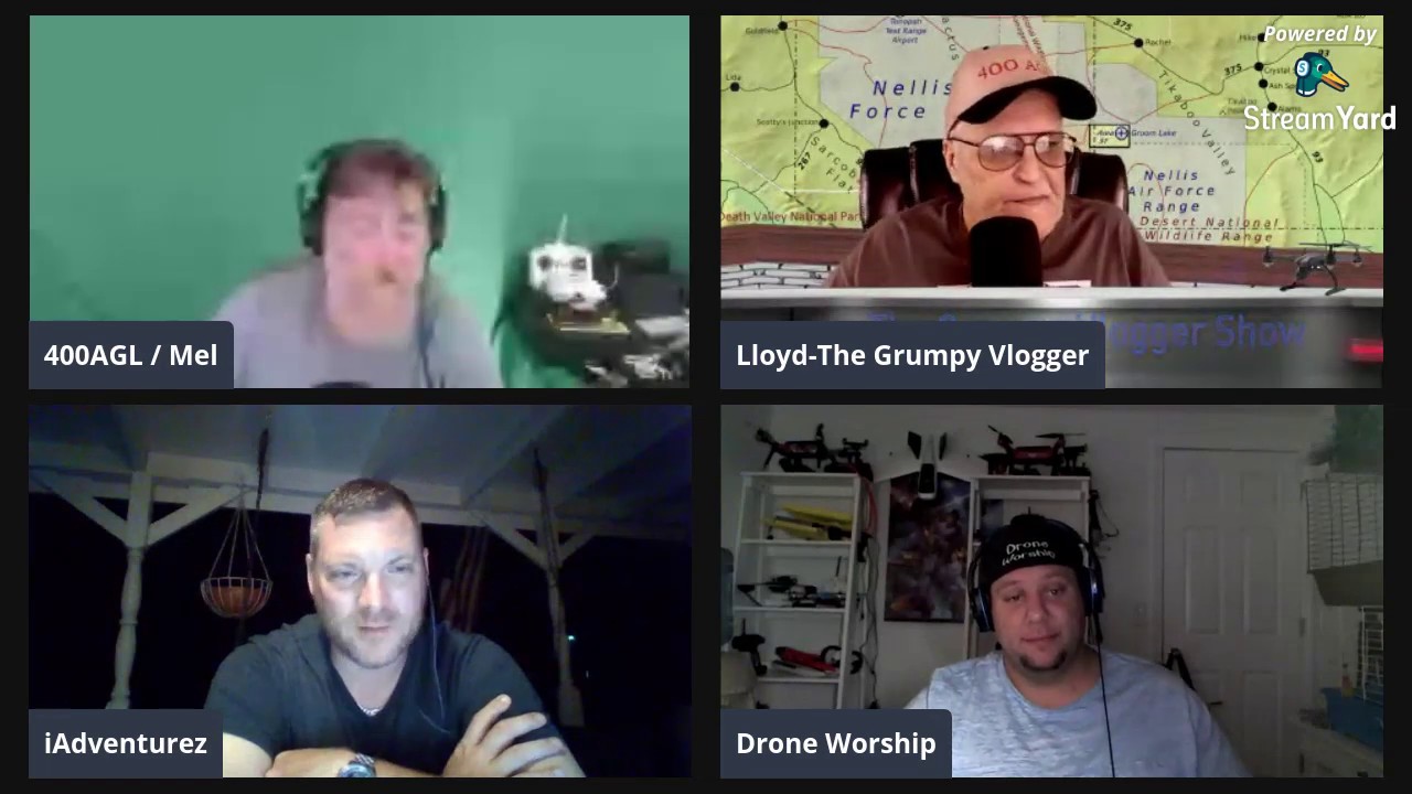 400AGL Live Co-Host Lloyd Mendenhall  Drone Worship & iAdventurez