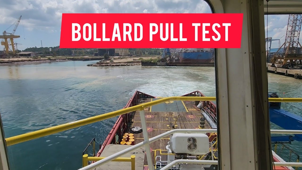 BOLLARD PULL TEST AHTSDP1