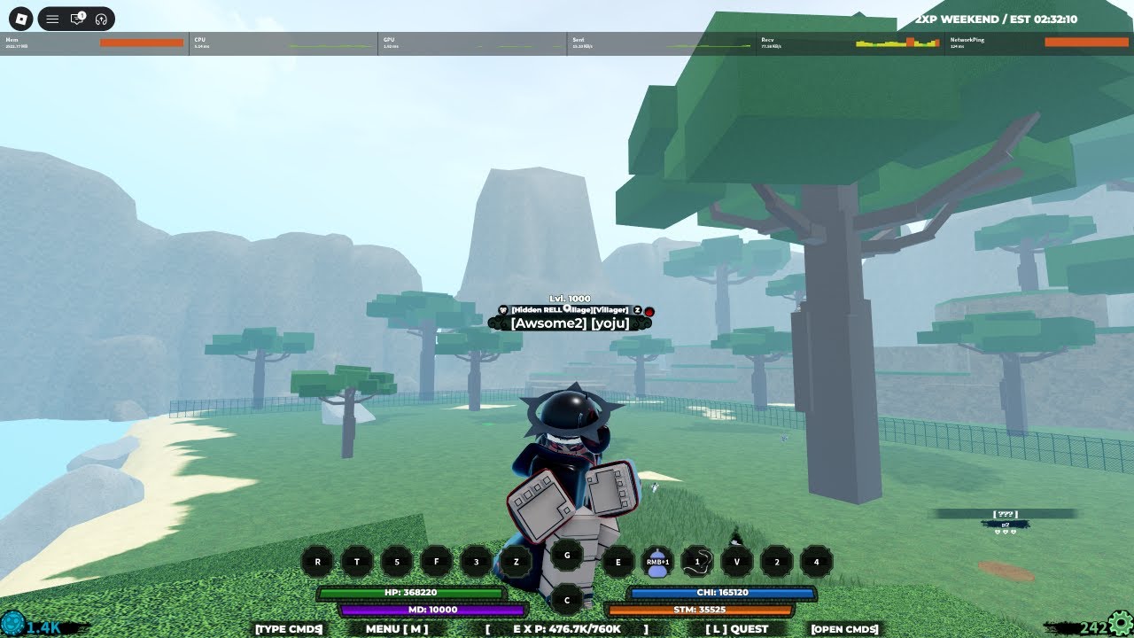 running 1v1s (shindo life)