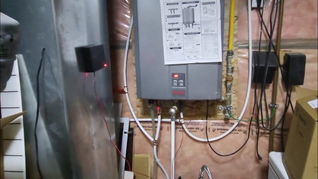 How to Descale Flush Rinnai tankless water heater using just Vinegar