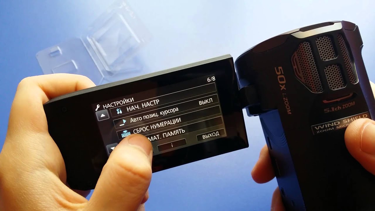 Panasonic HC-V730 обновление ПО и Transcend SDXC 64GB