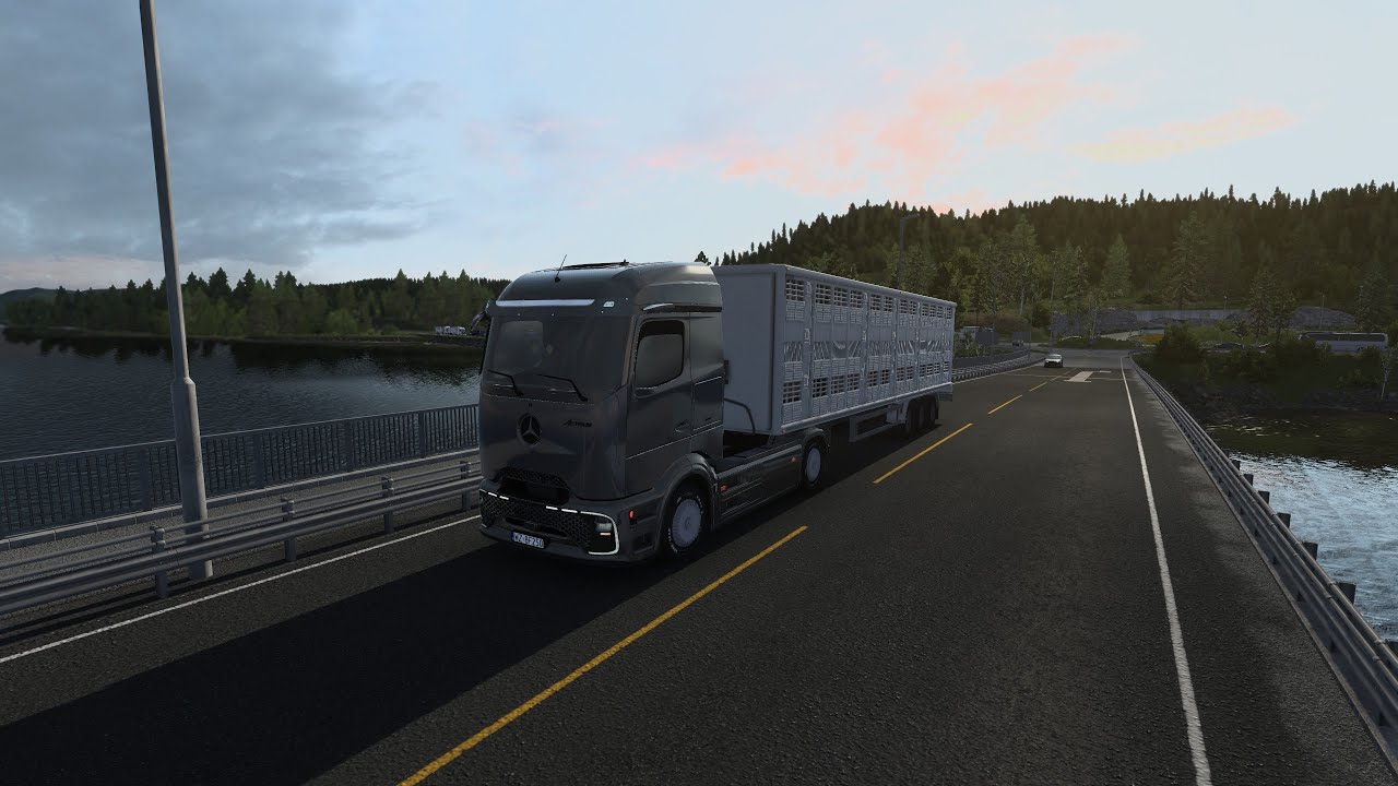 ETS 2 | Mercedes Actros MP6 | LIVRAISON EN SUEDE (Promods 1.57)