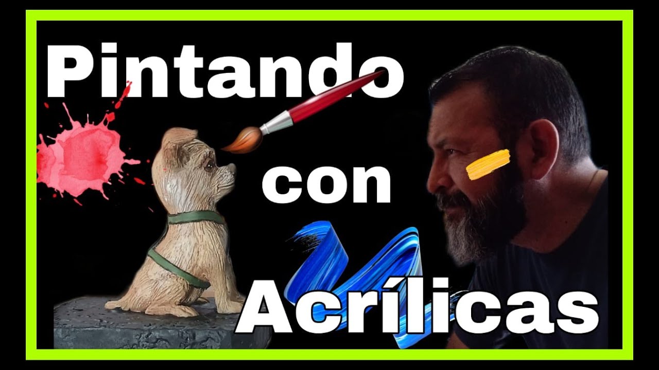 CÓMO PINTAR FIGURAS DE PLASTILINA EPÓXICA