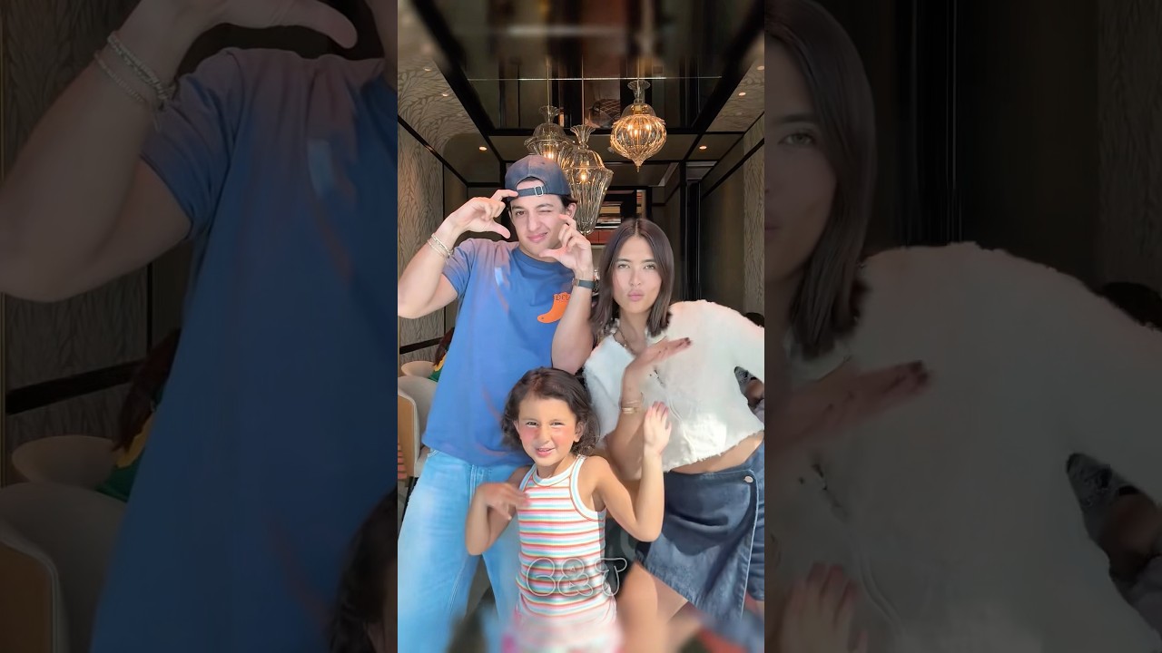 LOOK: ANG CUTE NG ANAK NILA - SOFIA ANDRES AT DANIEL MIRANDA WITH THEIR DAUGHTER, ZOE #cute