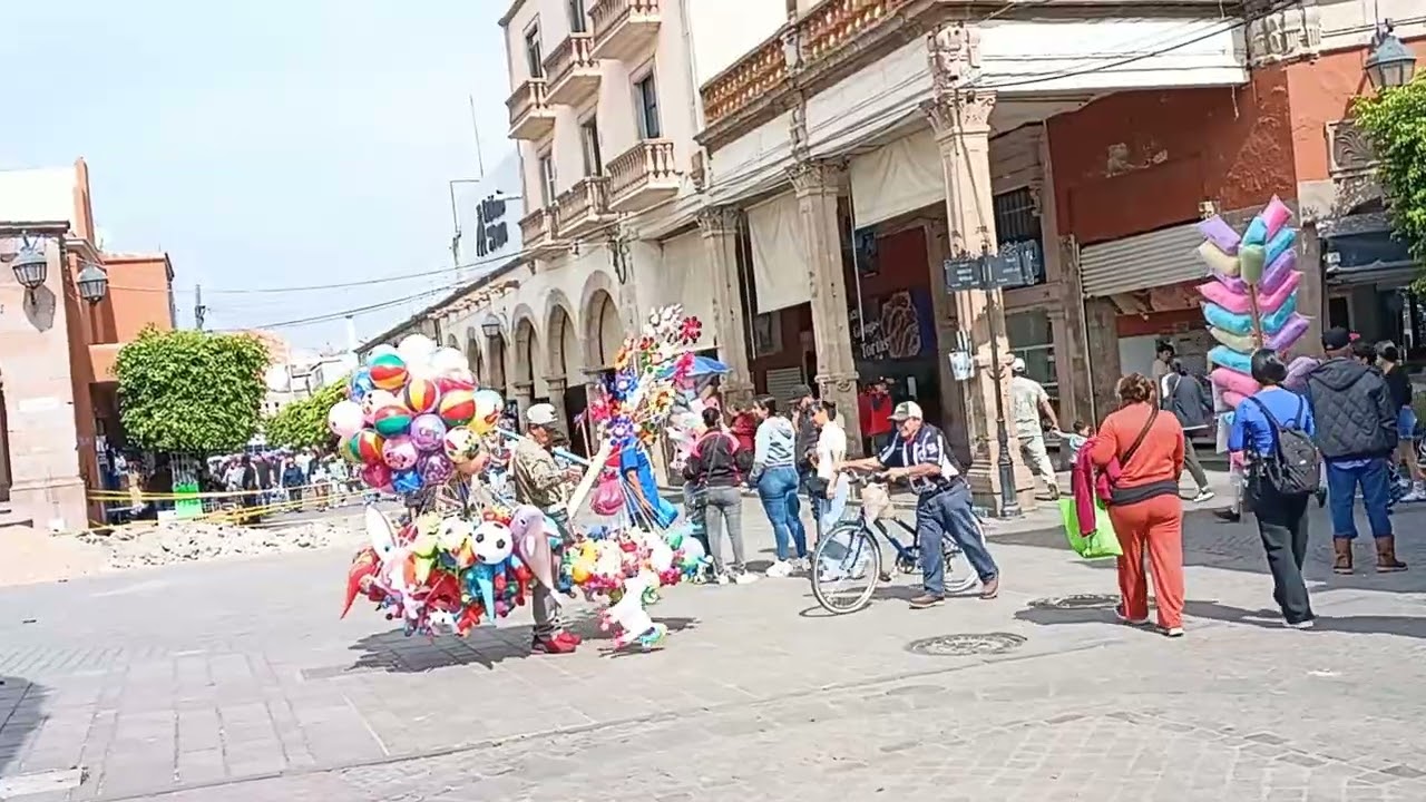 Vicitando la plaza de la piedad Michoacán 