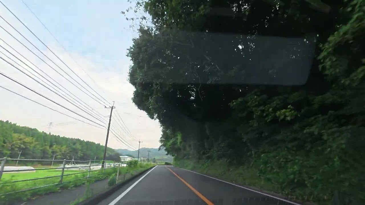 【車載動画】南関町上坂下～熊本県道4号線～南関町小原