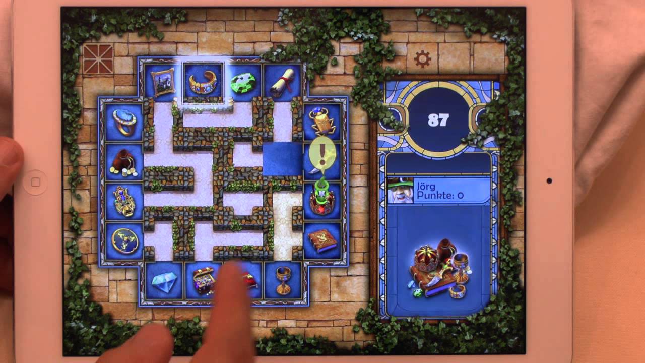 App (ios) - Vorstellung: Das verr&uuml;ckte Labyrinth (Ravensburger) - Cliquenabend