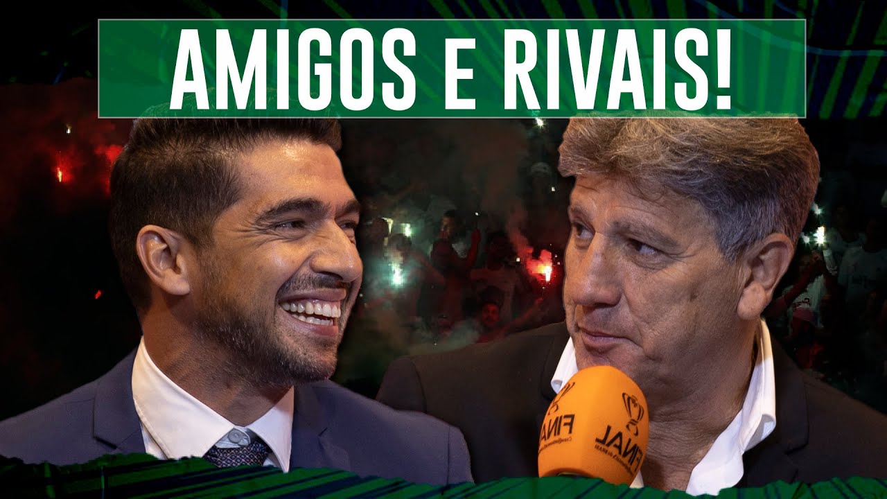 ⚽😂 A RESENHA DE ABEL FERREIRA E RENATO GAÚCHO NO SORTEIO DA FINAL DA COPA DO BRASIL!