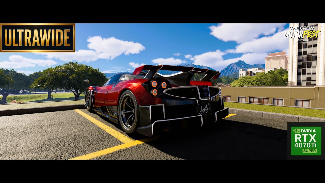 Pagani Imola - The Crew Motorfest - Moza CS V2P Wheel Gameplay - Ultrawide