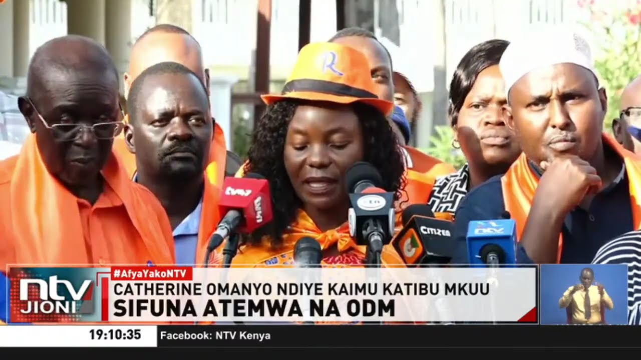 Katibu mkuu  wa chama cha ODM Edwin Sifuna avuliwa madaraka