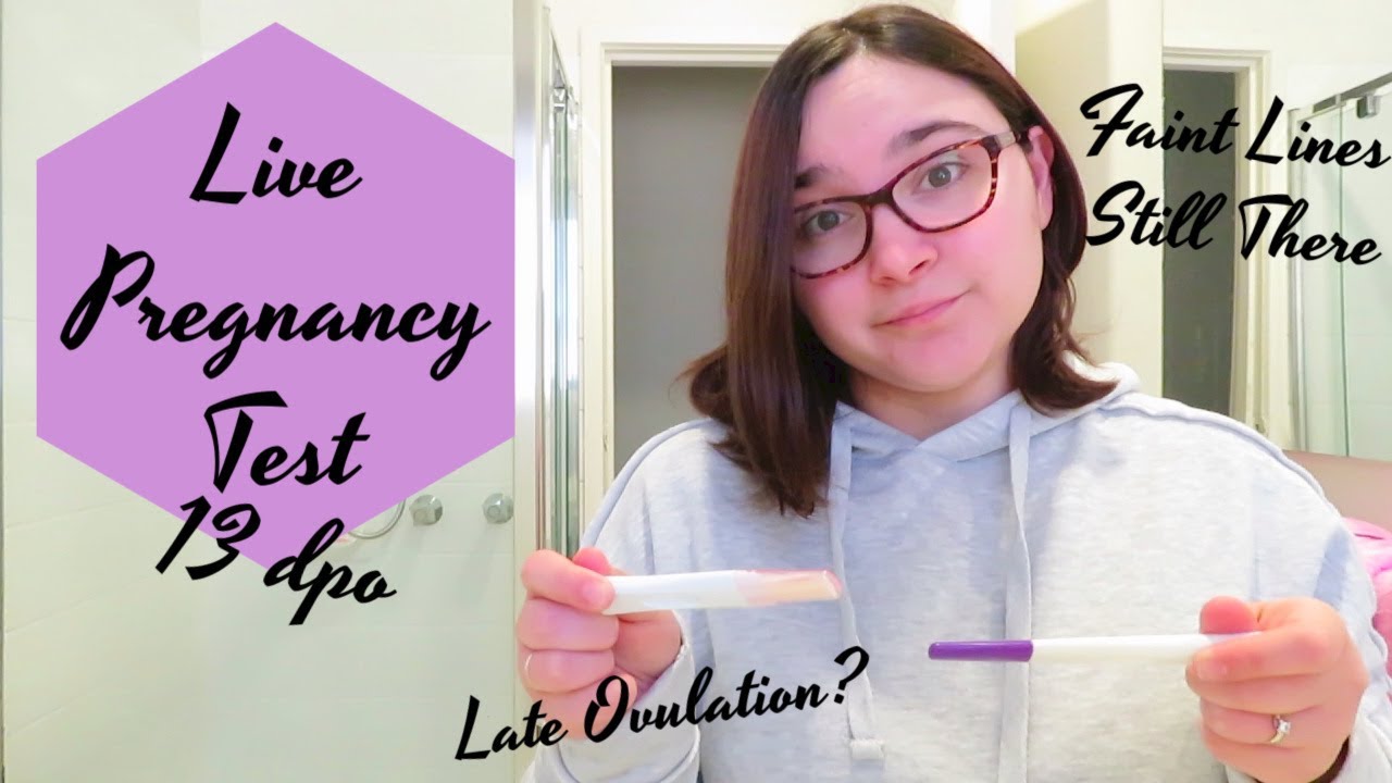 Live Pregnancy Test At 13 Dpo || Faint Lines Are Still There || TTC Baby #2 Cycle #9