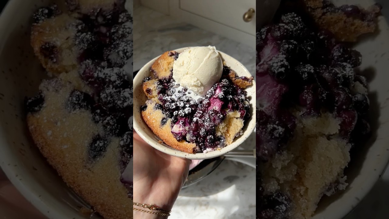 Blueberry Cobbler!