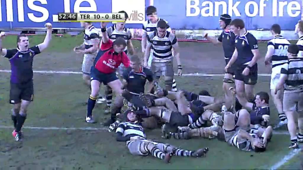 Terenure College v Belvedere College Senior Cup 2013