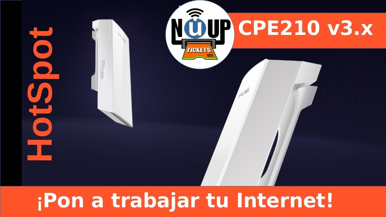 Nueva versión 2022 de NuupTickets ahora para el CPE210 de TpLink