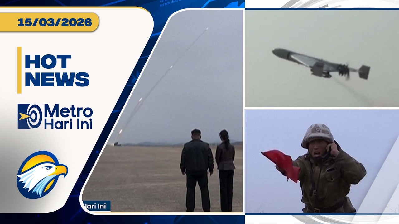 HOT NEWS - Iran Luncurkan Drone Serang AS, Korea Utara Uji Roket Presisi