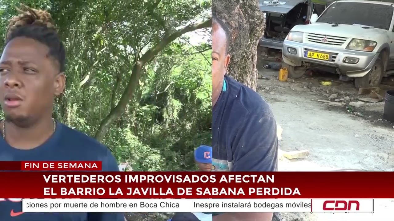 Vertedero improvisados afectan el barrio La Javillo de Sabana Perdida