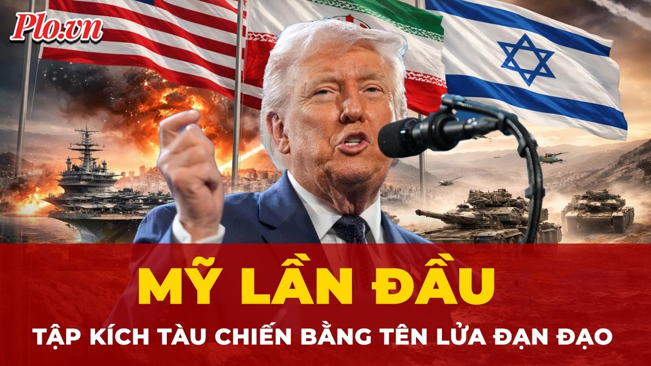 Mỹ tuyên bố đã phá hủy 50 chiến hạm Iran từ mặt đất và trên không | Tin nhanh