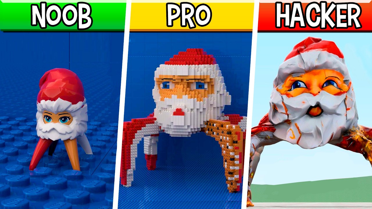 LEGO Goo Goo Gaga : Noob, Pro, HACKER! / (Meme)