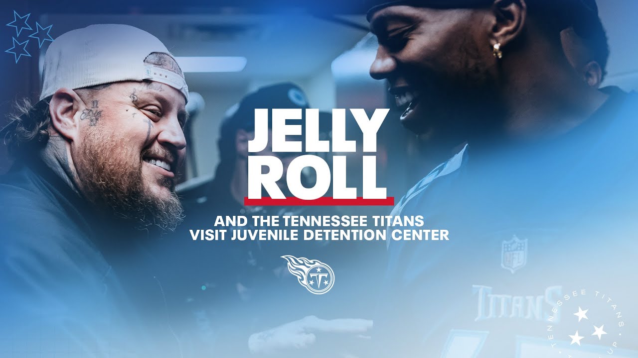 Jelly Roll and the Titans Team Up to Spread Hope to Incarcerated Teens