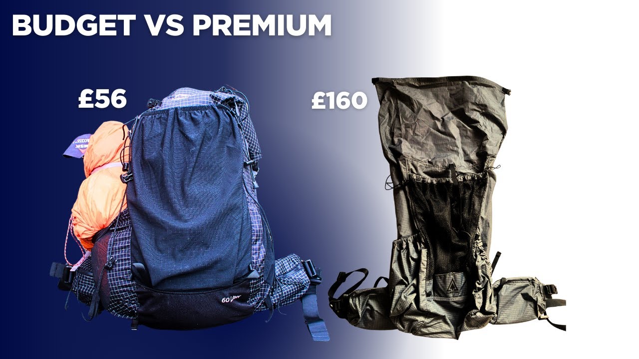 Which ULTRALIGHT BACKPACK Should You Buy? Durston Kakwa 55 Vs Naturehike Rock 60