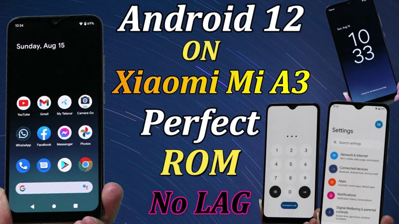 Xiaomi Mi A3 Android 12 Update How it is performing