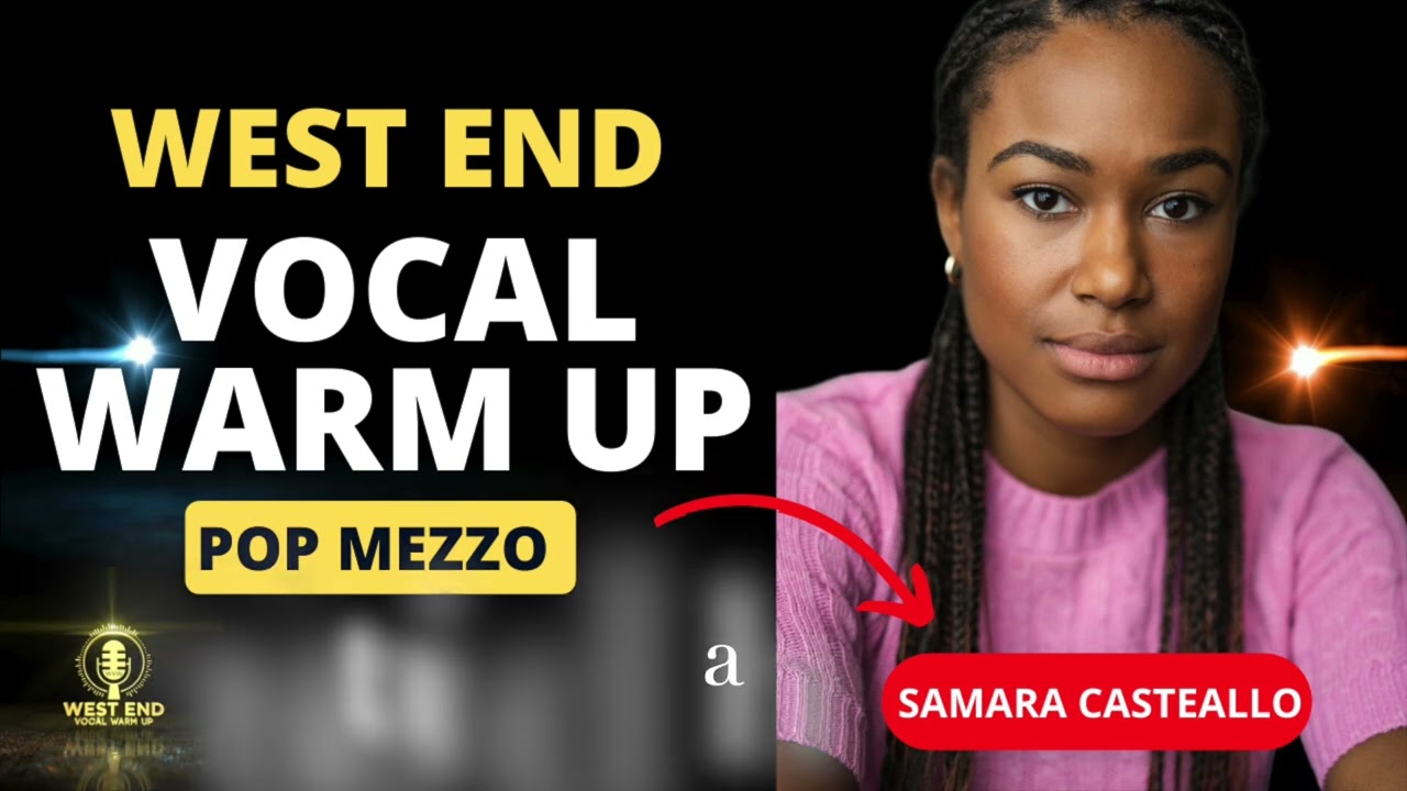 WEST END VOCAL WARM UP! SAMARA CASTEALLO Pop Mezzo. Pianist: Josh Sood