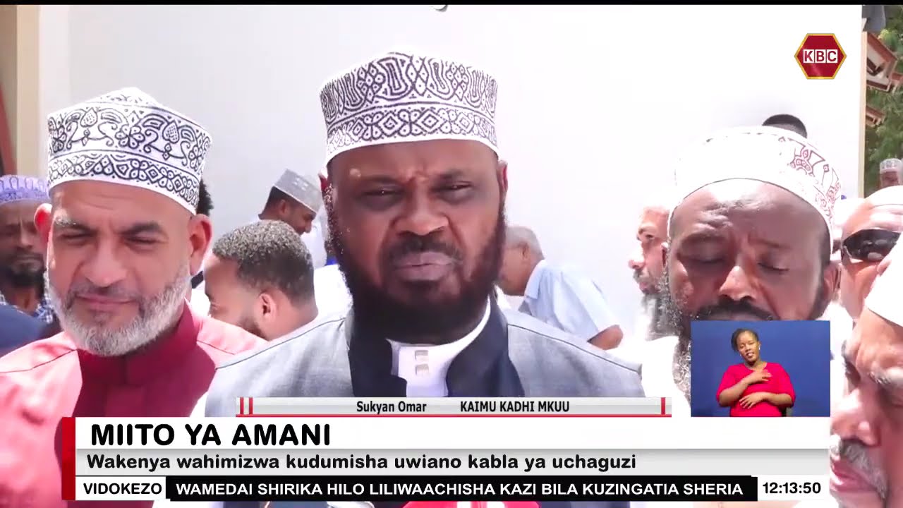 Wakenya wahimizwa kudumisha uwiano kabla ya uchaguzi