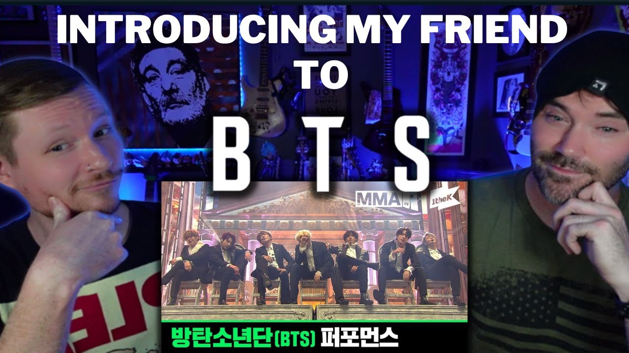 Introducing My Friend To BTS ( LIVE REACTION! )
