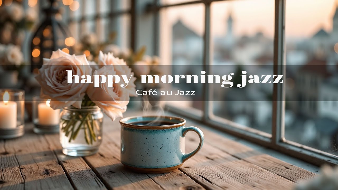 [Happy January Morning Jazz Music] ☕ Peaceful Jazz Music for Warm Café Ambience
