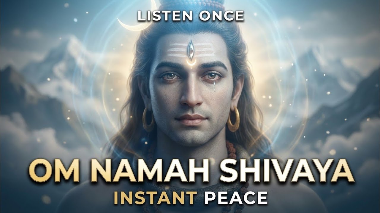 Listen Once & Feel the Power 🔱 | Om Namah Shivaya Chant | Third Eye Activation |Trance Shiva Mantra