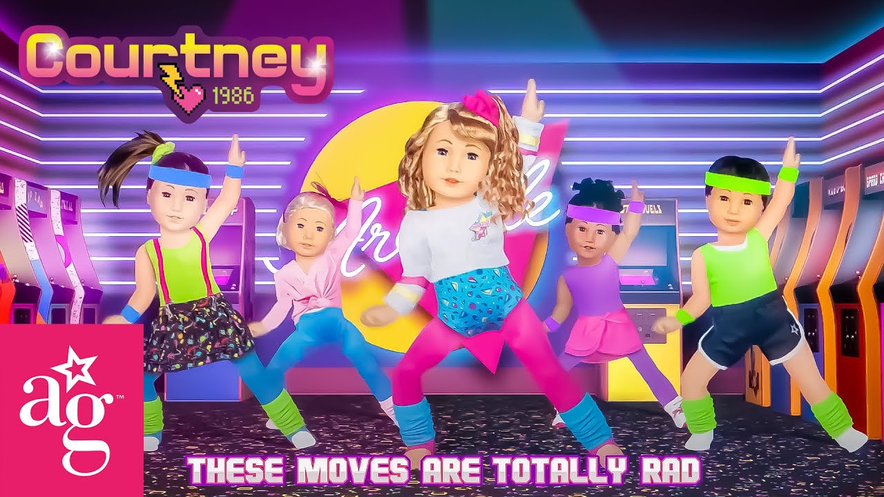 COURTNEY ON REPEAT! 🎶 | Get Movin' and Groovin' with Courtney | @AmericanGirl