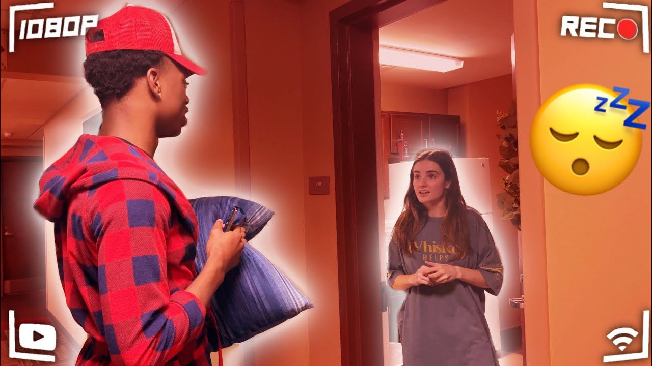 ASKING RANDOM COLLEGE GIRLS IF I CAN SLEEP OVER!  with@Sincerely Shakur  !!