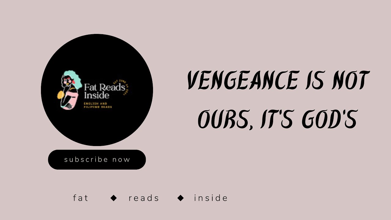 Vengeance is not ours, it's God's | Declamation Reads | Fat Reads Inside