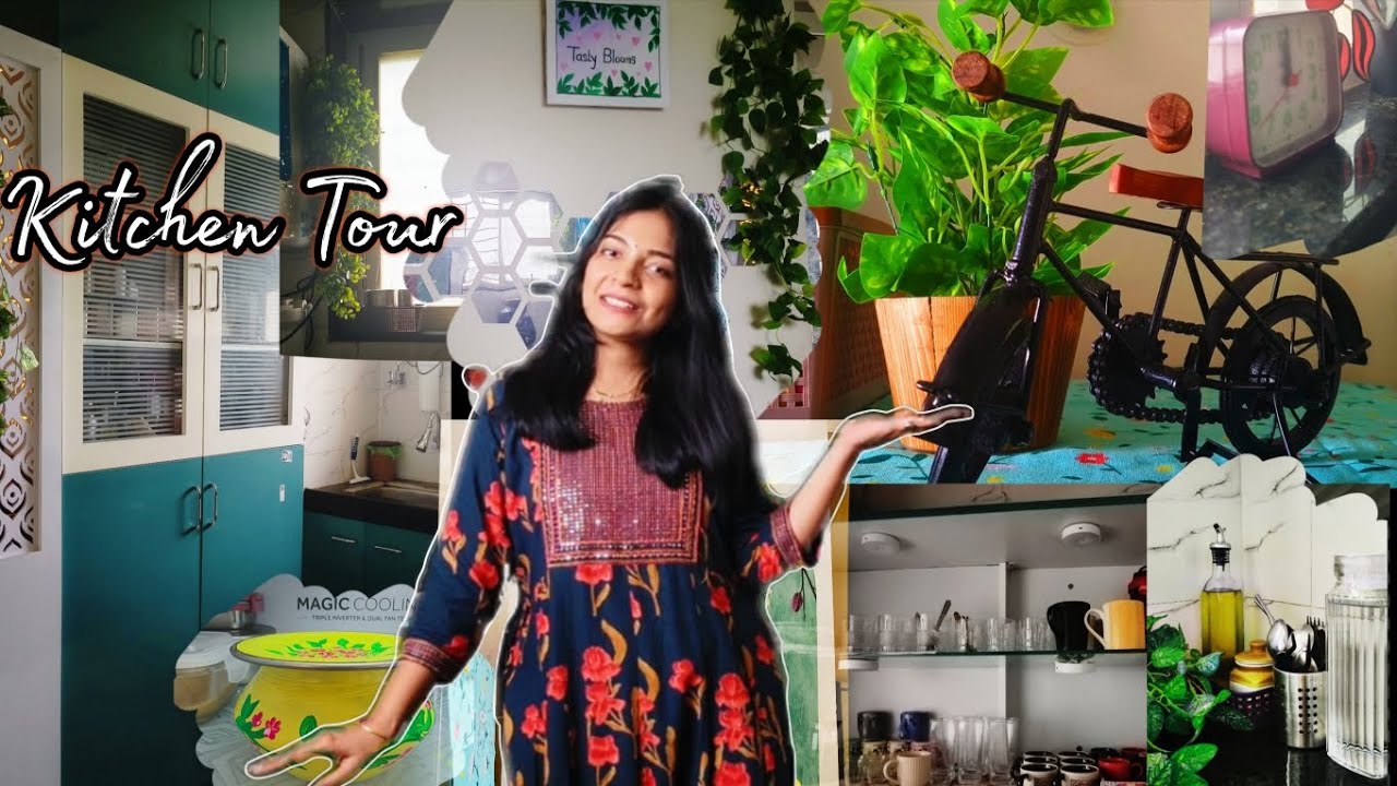 Kitchen Tour with Unique Tips & Secrets | Smart Hacks for Working Women | Tasty Blooms”