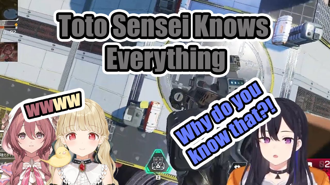 Toto Sensei Knows Everything【VSPO / Eng Sub】