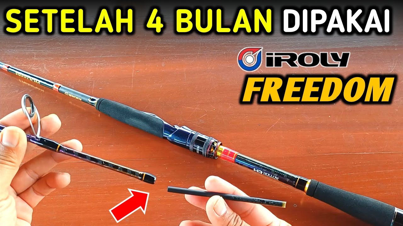 BEGINI‼️ Joran Iroly Freedom || Joran murah dan kuat
