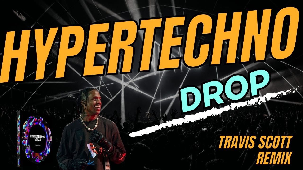 HOW TO MAKE A HYPERTECHNO DROP WITH TRAVIS SCOTT REMIX #thnderzteam #thnderz #ravetok #techno