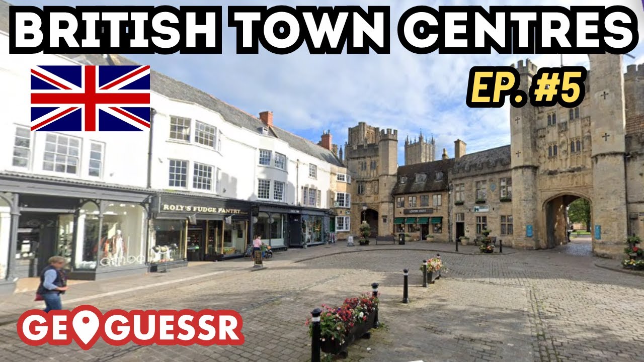 British Town Centres on GeoGuessr (EP#5): American goes from SCOTLAND to ENGLAND!
