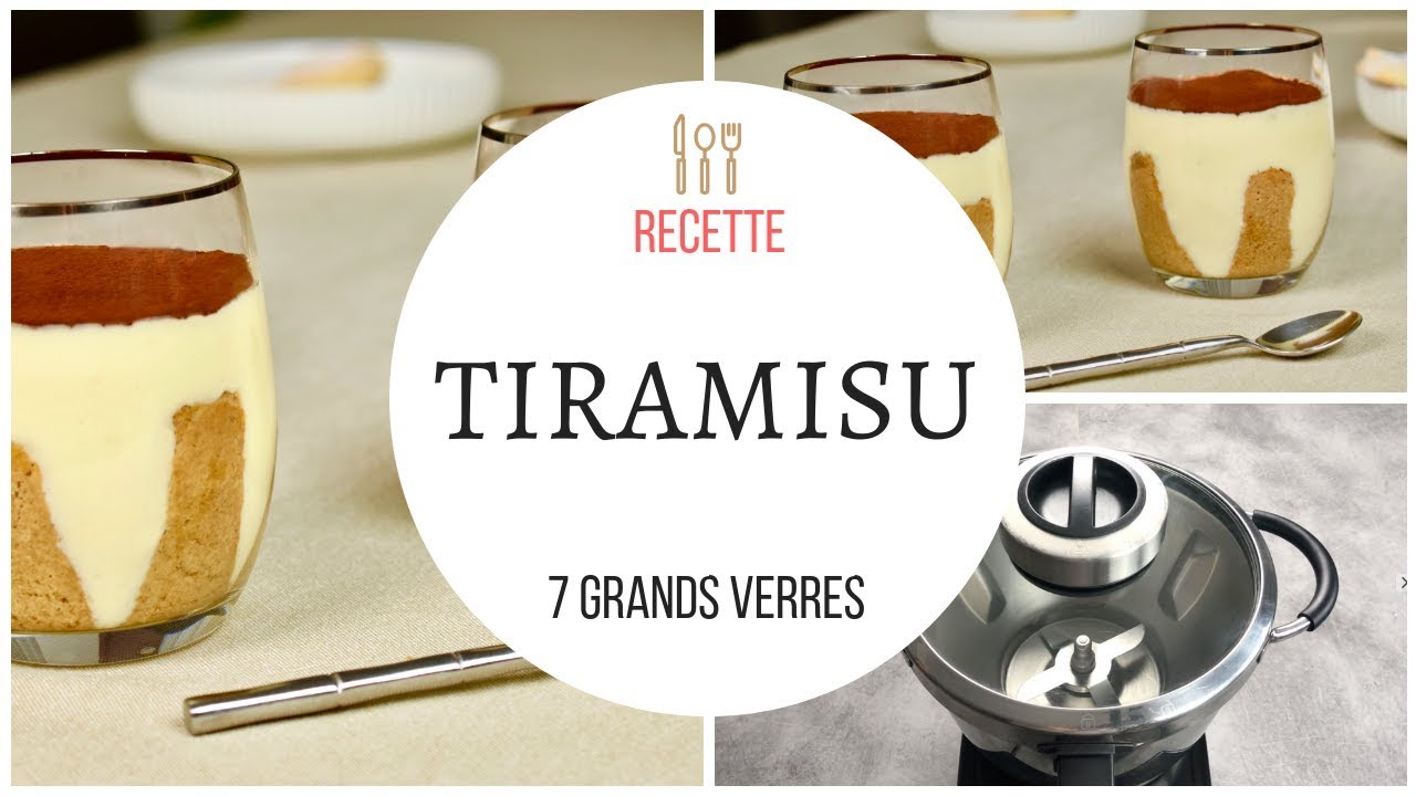 Tiramisu - Recette au Cook Expert de Magimix